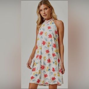 High Neck Tie Back Dress - ANDREE BY UNIT - Size M